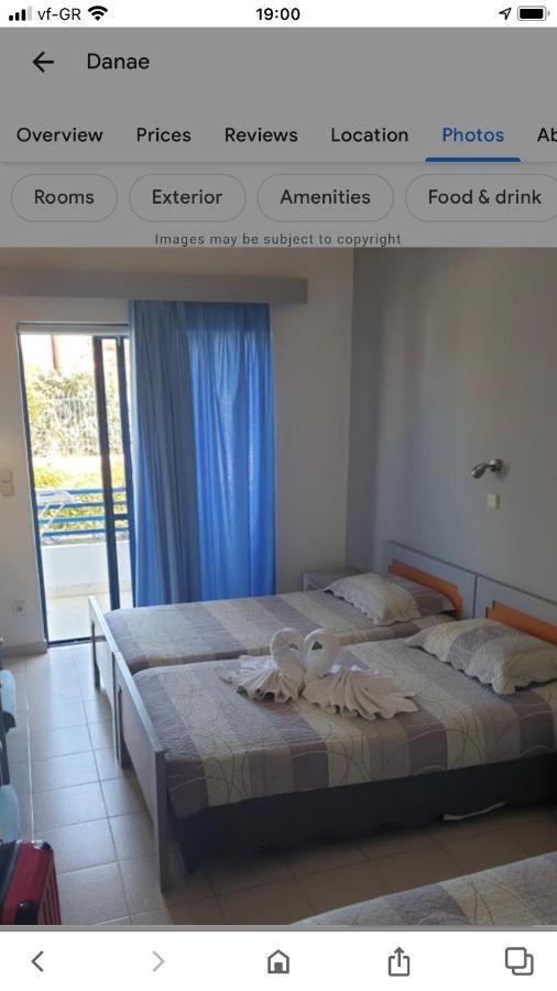 Danae Hotel Faliraki Zewnętrze zdjęcie